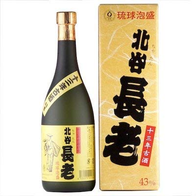 Amazon.co.jp: 泡盛 北谷長老 13年古酒 43度 720ml 北谷長老酒造