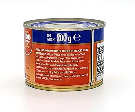 PEK Chicken 200g (Case of 12 Cans)