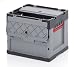 Produktbild Auer Packaging 5x Profi Faltbox 40 x 30 x 32 mit Deckel stapelbar klappbar stabil Klappbox Campingbox Transportbox