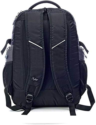 Image of Skybags Fox 29 Ltrs Black Laptop Backpack (LPBPFOXHBLK)