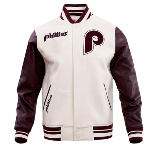 VearFit Philadelphia Varsity Jacket Faux leather Letterman