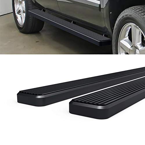 Estribos HD Ridez Acero Inoxidable 5" Negro para SUVs miniatura 4