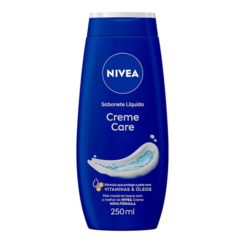 NIVEA Sabonete Líquido Creme Care 250ml - Sensação de pele intens...