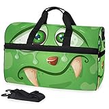 1.Die Reisetaschen haben eine geräumige Haupttasche mit doppeltem Reißverschluss, vier separate Taschen und eine Tasche für Ihre Schuhe.