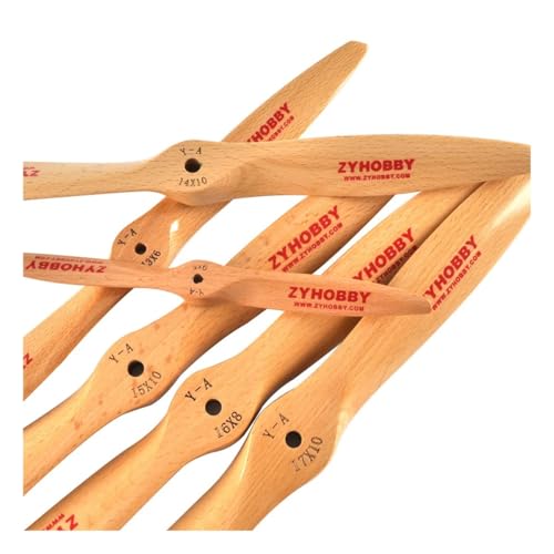 Hélice en bois pour avion RC 16x8 pouces renforcée