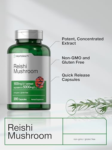 Horbäach Reishi Mushroom Capsules
