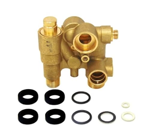 Hanicks Brass Baxi Potterton 5132454 Hydraulic Inlet Assembly 12L 720789601, Fits Duotec, Platinum, Combi Erp, Main Eco Elite, Genuine Part