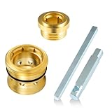 TA-4 Hot/Cold Valve Base & T-35 A/B Tool - Repair Set, Professional Valve Seat Removal Kit Compatible with Symmons Hot and Cold Valves Rebuild Kit