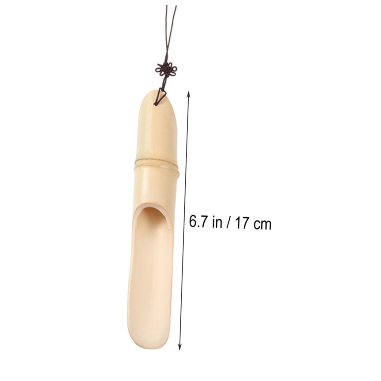 Cabilock Natural Bamboo Teaspoon Tea Scoop for Chinese Tea Kungfu Style Teaware Home Office Use