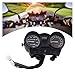 Meter Odometer Digital Dashboard Meter Accessories Motorcycle RPM Meter Speedometer Guage Replacement Car Accessories for JYM125-7 for YBR125K.
