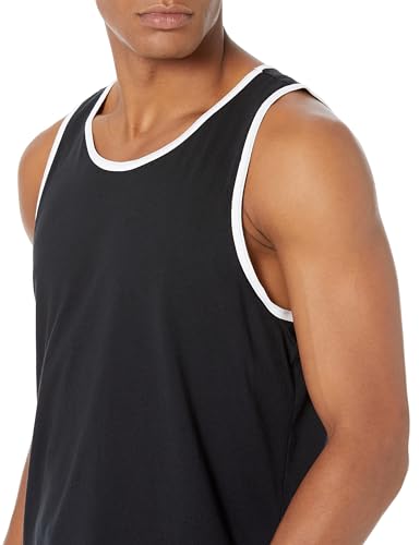 Image of Amazon Essentials Men's Regular-Fit Sleeveless Tank Tops
