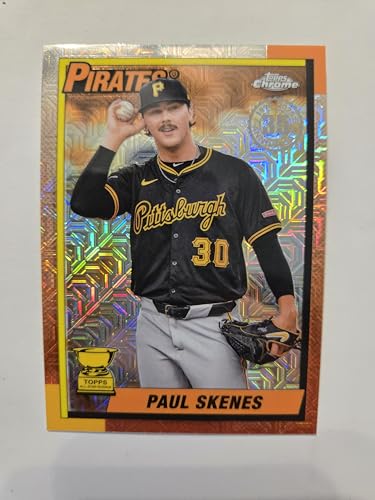 2025 CHROME PAUL SKENES 1990 MOJO REFRACTOR PIRATES ROOKIE CUP