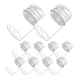 Verre robuste : fabriqué en verre durable, il est facile à nettoyer et réutilisable, réduisant ainsi le besoin de plastiques à usage unique. petits flacons d’échantillon transparents et vides