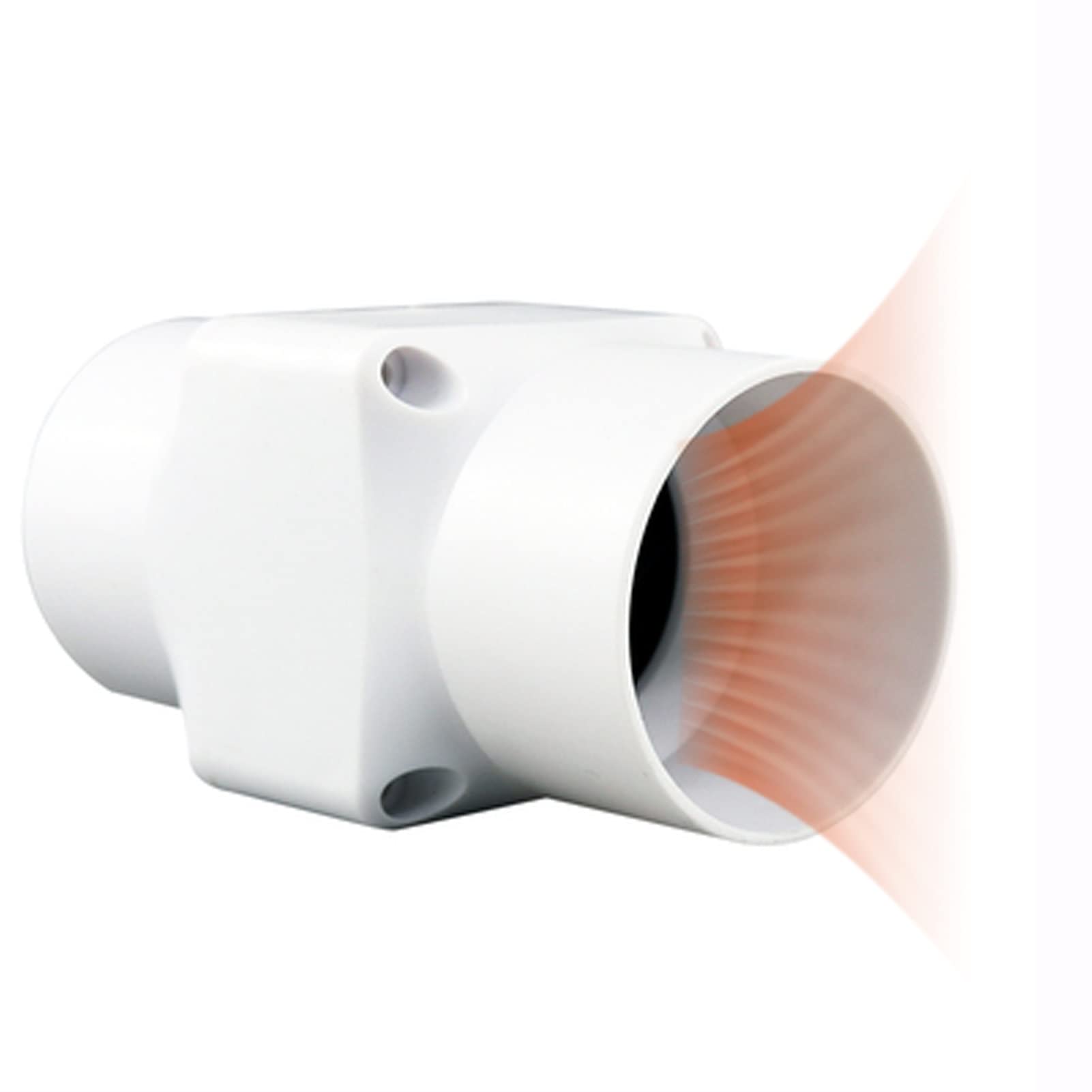 12V wentylator wyciągowy 22CFM regulowana dmuchawa liniowa 6W z regulatorem prędkości mały wentylator kanałowy do hydroponiki kuchnie piwnice drukarka 3d (Size : Power)