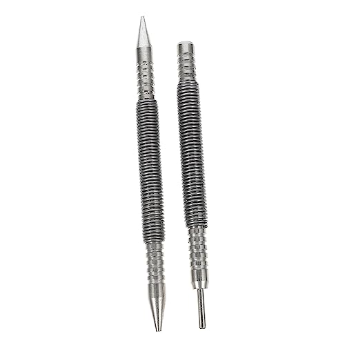 ARTIBETTER Nail Set Kit Spring Nail Punch Steel Punch Set Perfect for Glass Wood Metal
