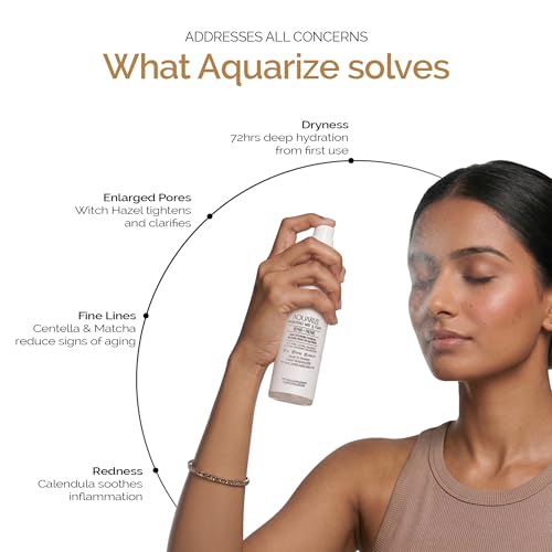 Image of Personal Touch Aquarize Hydrating Toner & Face Mist with Hyaluronic Acid & Aquaxyl | 72 Hours Hydration | Strengthens Skin Barrier | Pore Refining & Oil Balancing | All Skin Types | 100 ml