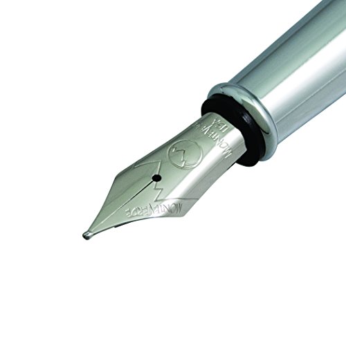 Stylo plume Monteverde Invincia en fibre de carbone gris haute qualité