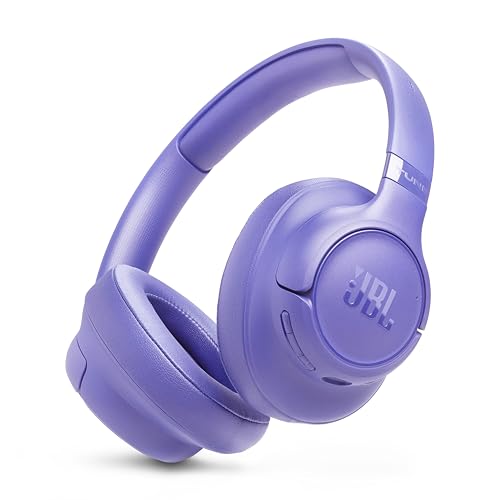Image of JBL Tune 730BT - Wireless Over-Ear Bluetooth 6.0 Headphones with Powerful JBL Pure Bass Sound, 2 beamforming mics for Perfect Calls, Up to 76 Hours of Battery Life, & Multi-Point Connection (Purple)