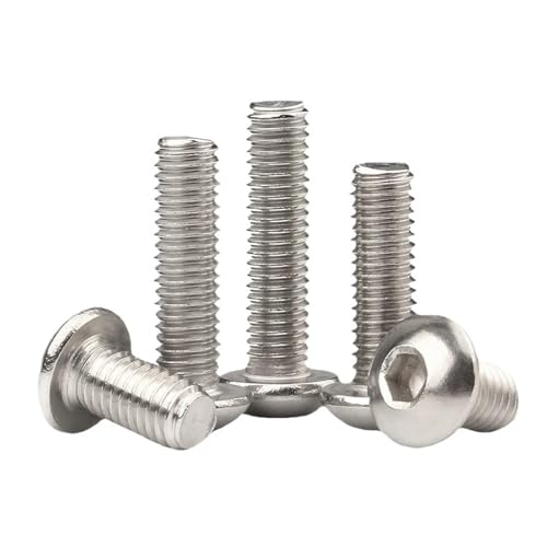 Buonpmy M2 M2.5 M3 M4 M5 M6 M8 M10 A2-70 304 �X�e�����X�|�Z�p�Z�p���t���{�^���Z�p�{���g�l�W(25mm,M8 (2pcs))