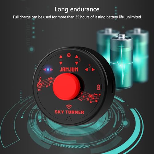 Pédale de lecture de partitions rechargeable pour éliminer les bruits