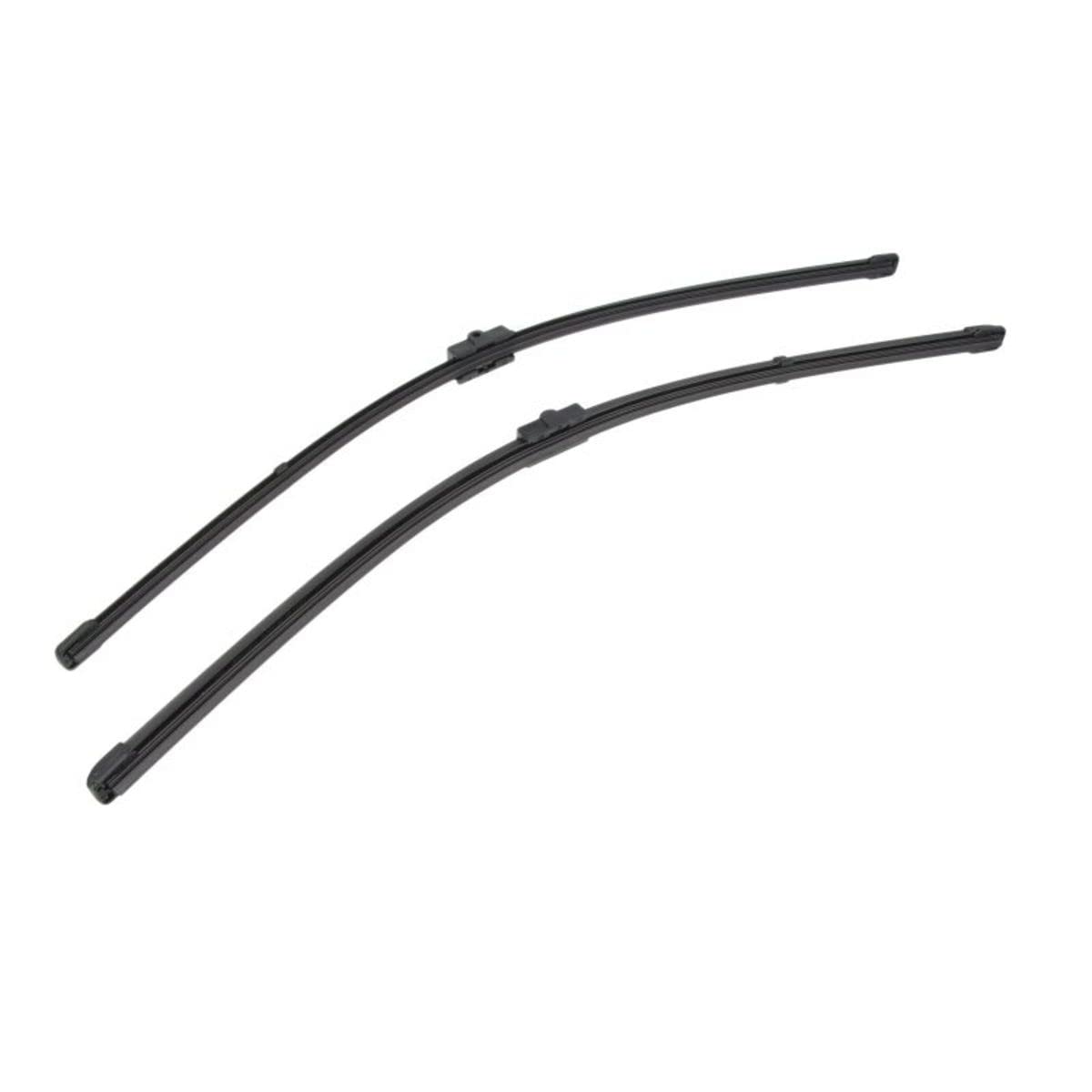 DENSO Flat Front Window Wiper Blade DF104-600/600mm - Premium All Season Replacement Wipers - Side lock Arm - LHD/RHD