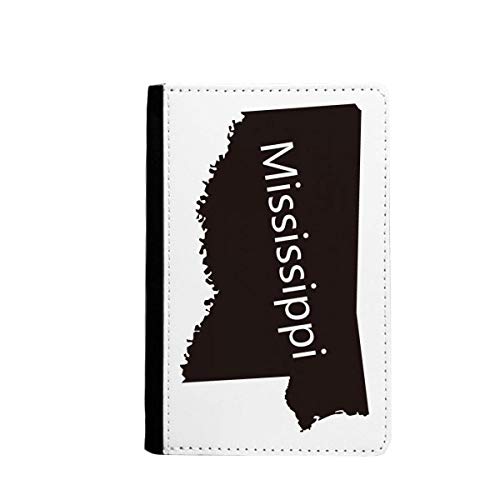 Étui pour passeport Mississippi portefeuille de voyage contre la perte de papiers