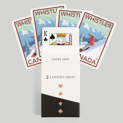Baraja de 52 cartas Póker Whistler, Canadá miniatura 6