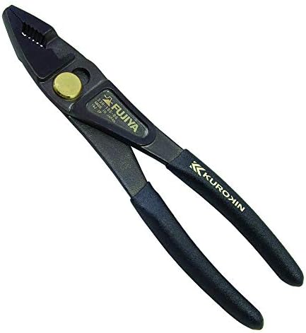 FUJIYA Tools, 230-165-BG, Lightweight Slip Joint Combination Pliers, -Black & Gold color-, 7 Inch
