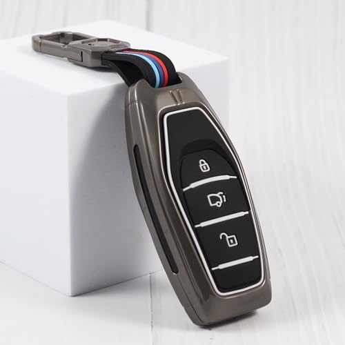 Image of Premium Car keycover for Mahindra XUV-500 Push Start Key (Smartkey)