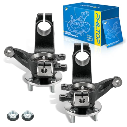 Image of PHILTOP 2 x Front Left and Right Knuckle Wheel Hub Bearing for Ford Focus,