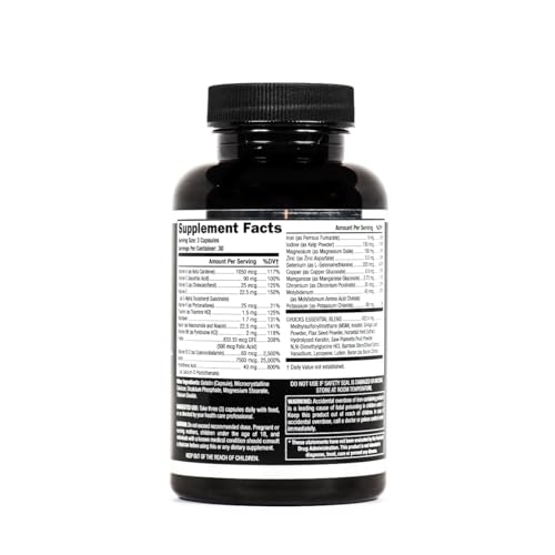 Badass Beard Care Growth Kit for Men Consists of Beard Oil, Balm or Wax, Beard Wash & The Bearded Mans Multivitamin - Natural Ingredients & Keeps Beard Full, Soft and Healthy - Image 4