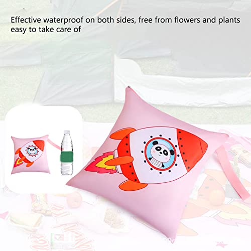 ZAWELIYO Double Layer Picnic Mat, 200x145CM Waterproof Beach Blanket, Integrated Storage, Soft Polyester Fabric - Image 2