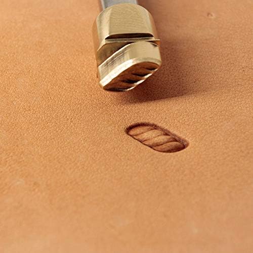 DandS ltd Leather Stamp Tool, Rope, Professional Steel Craft Tool for Leatherworking, Embossing, Carving & Stamping Leather Projects, Belts, Wallets & DIY Projects, Compatible with Mallet #313