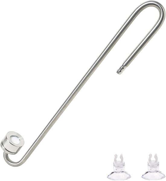 NoA 6サイズ Co2 添加 ディフューザー 拡散器 アクアリウム 水槽 用 外部フィルター 熱帯魚 水草 レイアウト 外部式フィルター 二酸化炭素 (Sサイズ 20cm) - 4