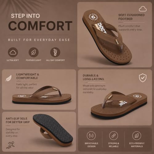 Image of DOCTOR HEALTH SUPER SOFT Women's Orthopedic Sandals And Slippers | Lightweight Anti-Skid Comfort Slides for Heel Pain Relief | Soft Cushion Sole Footwear for Everyday Use