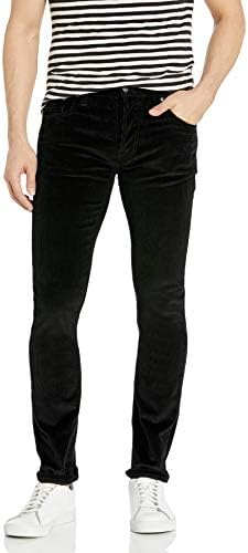 Nudie Jeans Men's Grim Tim Black Cord, 29 x 32