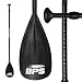 BPS 2-Piece SUP Paddle (Alloy Shaft, Nylon Blade) - Arctic White Accent