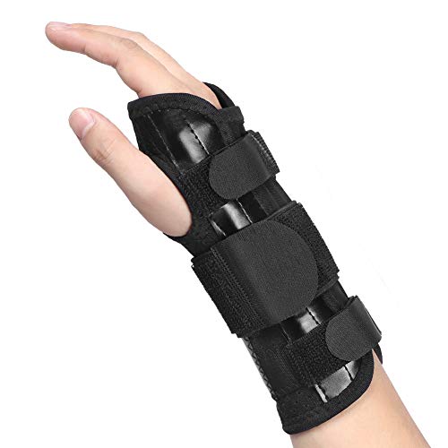 Haofy Muñequera Tunel Carpiano Ajustable, Muñequera Tendinitis, Órtesis Muñequera Férula, Alivio del Dolor de Túnel Carpiano, Dolor de Muñeca, Tendinitis, Esguinces y Artritis