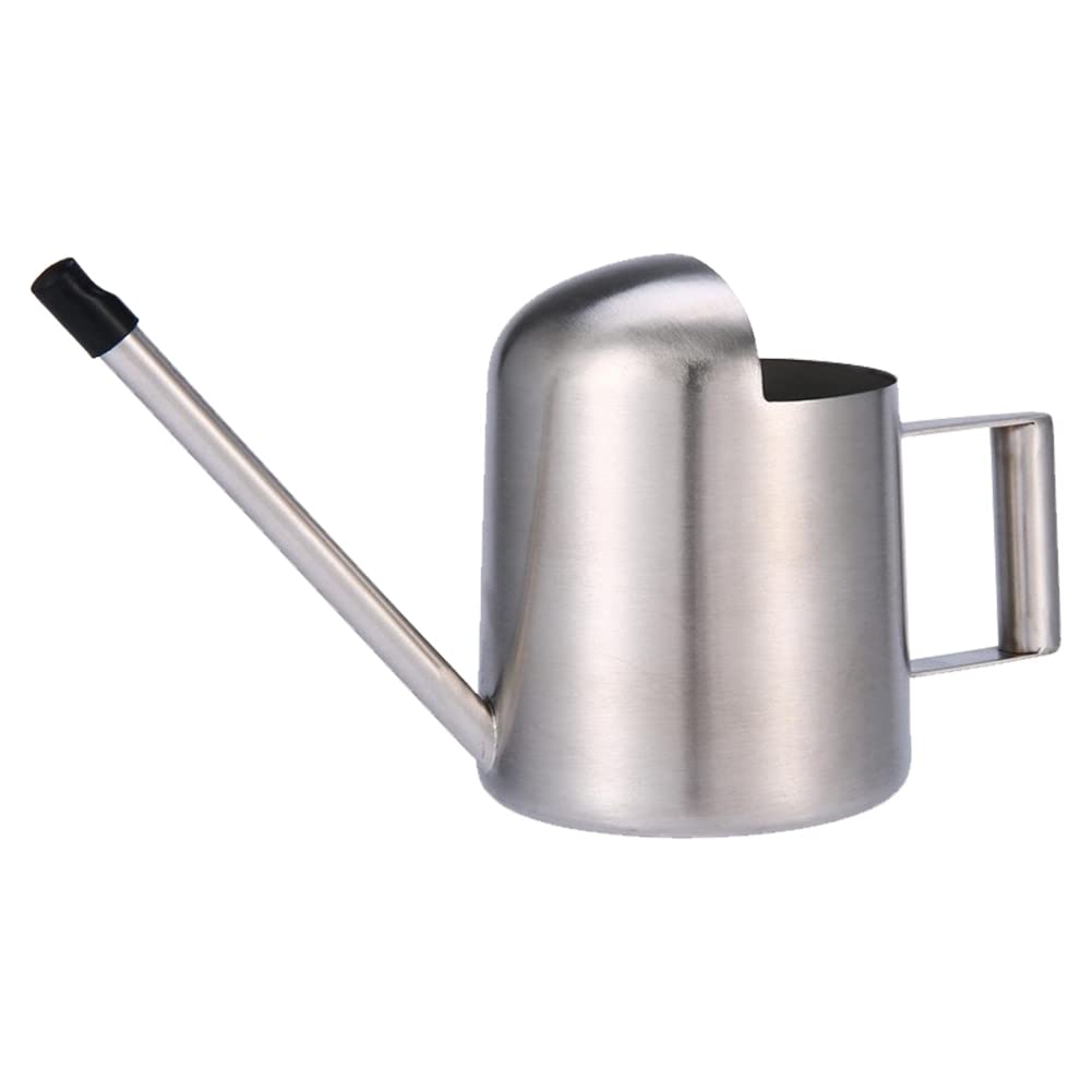 Gießkanne aus Metall, Mini-Gießkanne aus Edelstahl for Zuhause, drinnen und draußen, Büro, Pflanzen, Topfbewässerung, 300 ml/10,1 oz