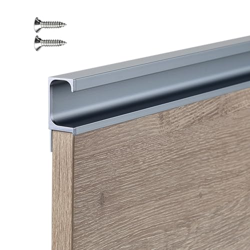 Poignée de type G en aluminium encastrée pour tiroir de cuisine