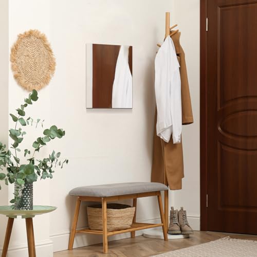 DYLISEA Self Adhesive Wall Mirror HD Glass 30x40cm Frameless Bathroom Mirror with No Drill, Decorative Small Rectangle Wall Mirrors for Bathroom Hallway Bedroom Living Room - Cosy Home Interiors DYLISEA Self Adhesive Wall Mirror HD Glass 30x40cm Frameless Bathroom Mirror with No Drill, Decorative Small Rectangle Wall Mirrors for Bathroom Hallway Bedroom Living Room - Image 6