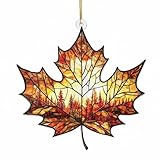 Photo Gallery fyrdyn decorazioni autunnali - ciondoli acrilici 2d a forma di foglie di acero,ornamenti decorativi per feste del ringraziamento - per festa ringraziamento natale finestra giardino casa interno Photo Gallery fyrdyn decorazioni autunnali - ciondoli acrilici 2d a forma di foglie di acero,ornamenti decorativi per feste del ringraziamento - per festa ringraziamento natale finestra giardino casa interno