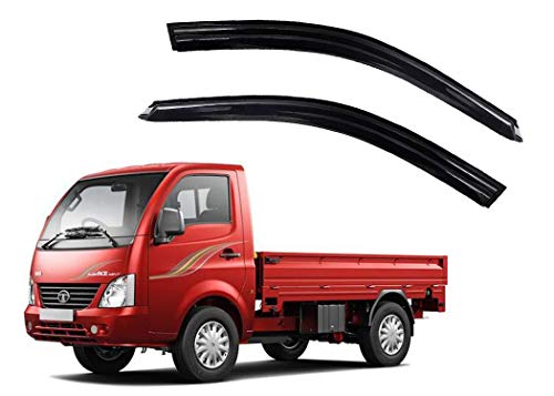 Image of CarSaaz Unbreakable Door Visor /Rain Visor /Wind Deflector Compatible with Tata Ace Super