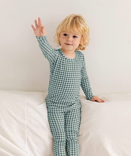 Image of AVAUMA Baby Boys Girls Pajama Set 6M-7T Kids Cute Toddler Snug fit Pattern Design Pjs Cotton Sleepwear