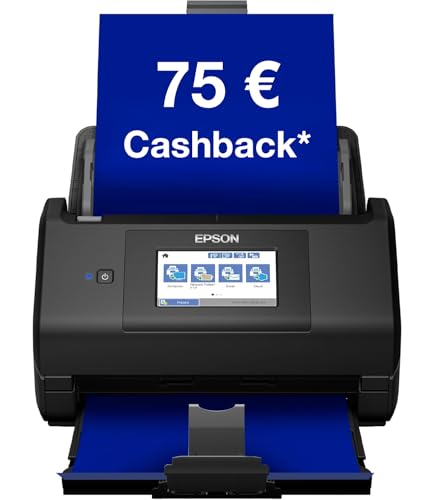 Epson WorkForce ES-580W Scanner, Dokumentenscanner (scannt ohne PC, 35 Seiten bzw. 70 Bildern pro...