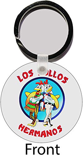 MasTazas Breaking Bad Walt Danger Toxic Sign Los Pollos Hermanos Porte-Clés Keyring