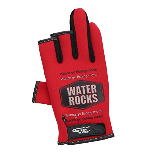 Water Rocks(ウォーターロックス) 手袋 WR ネオプレーングローブ レッド M WRGL-F3121-05