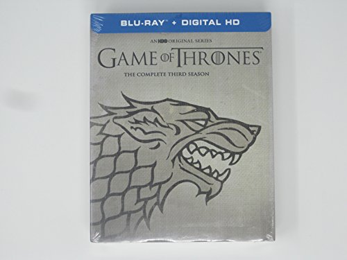 Game of Thrones Season 3 Limited Edition Stark Sigil Packaging (Blu-ray+Digital HD)