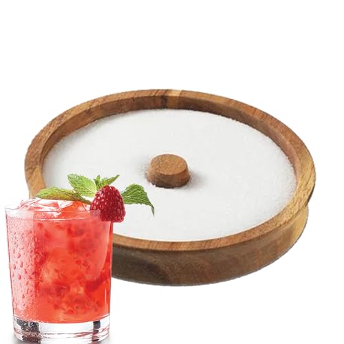 Woalopted Juego de borde de sal de madera para cócteles, accesorios de cocina para mezclar, adornar, servir para apartamentos, dormitorios universitarios,