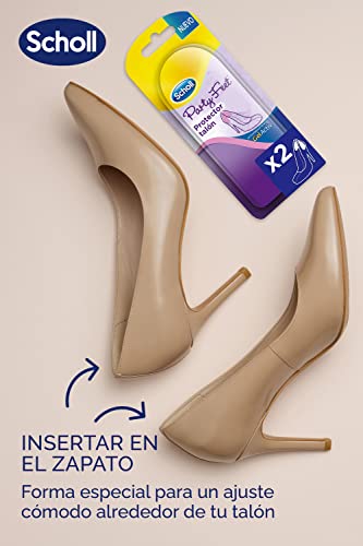 Miniatura 5 de Scholl Party Feet Retro Talón – Almohadillas De Gel Transparente Para Protección Del Talón, Plantillas Antideslizantes Contra Roce Y Deslizamiento, Confort Discreto Para Zapatos De Mujer, Ultraslim